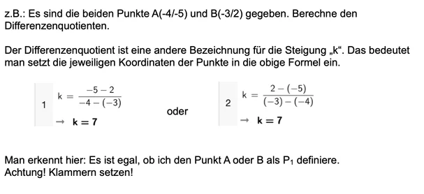 Lineare Funktion